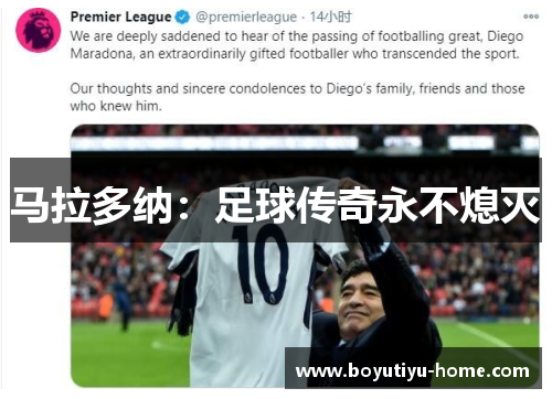 马拉多纳：足球传奇永不熄灭